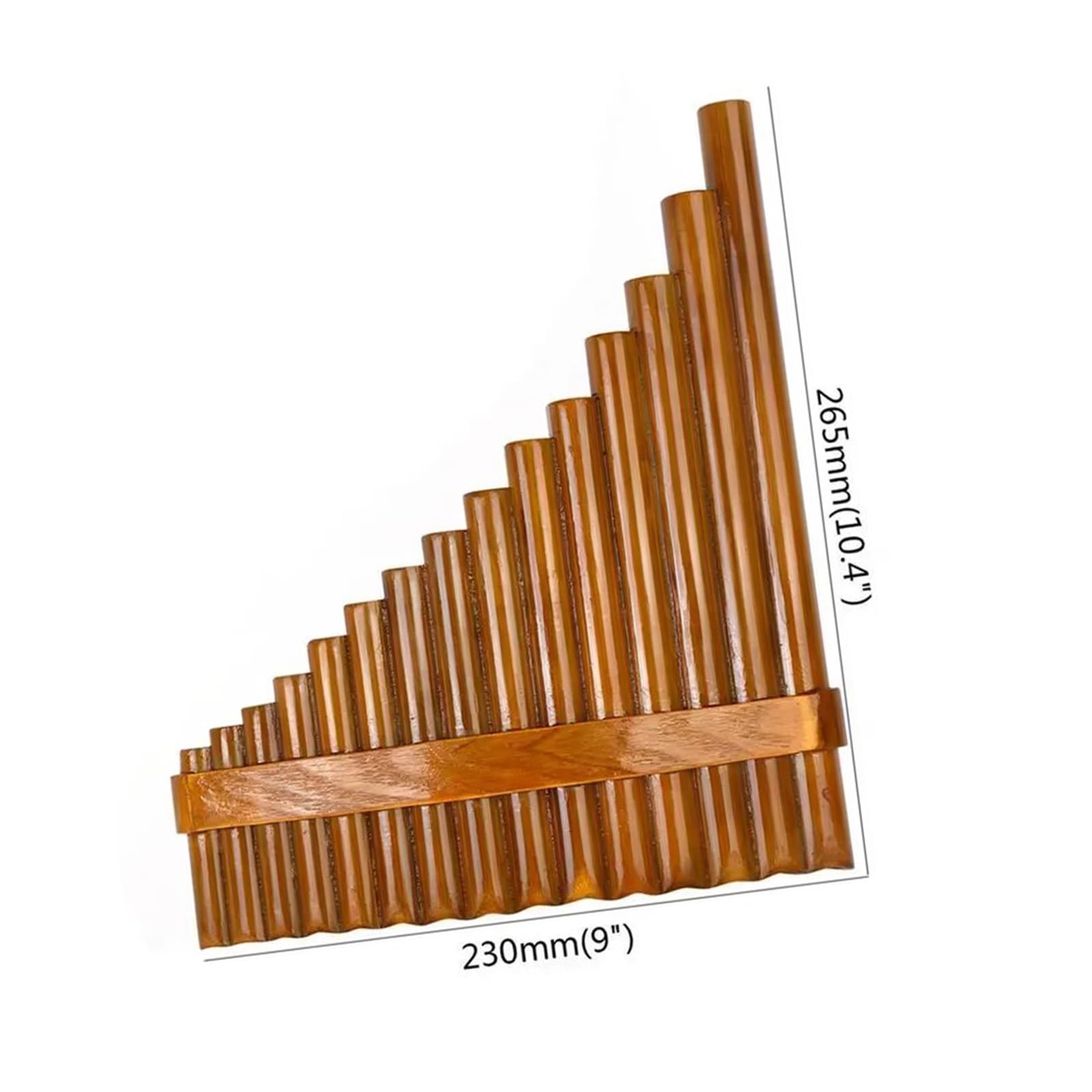 Fletnia Pana dla początkujących instrument muzyczny w tonacji G(Left)