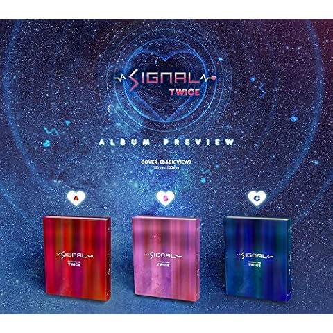 Twice - Signal [Random ver.] (4th Mini Album) CD+88p Photobook+1Photocard+1Special Photocard+1Photo+Double Side Extra Photocards Set Cover