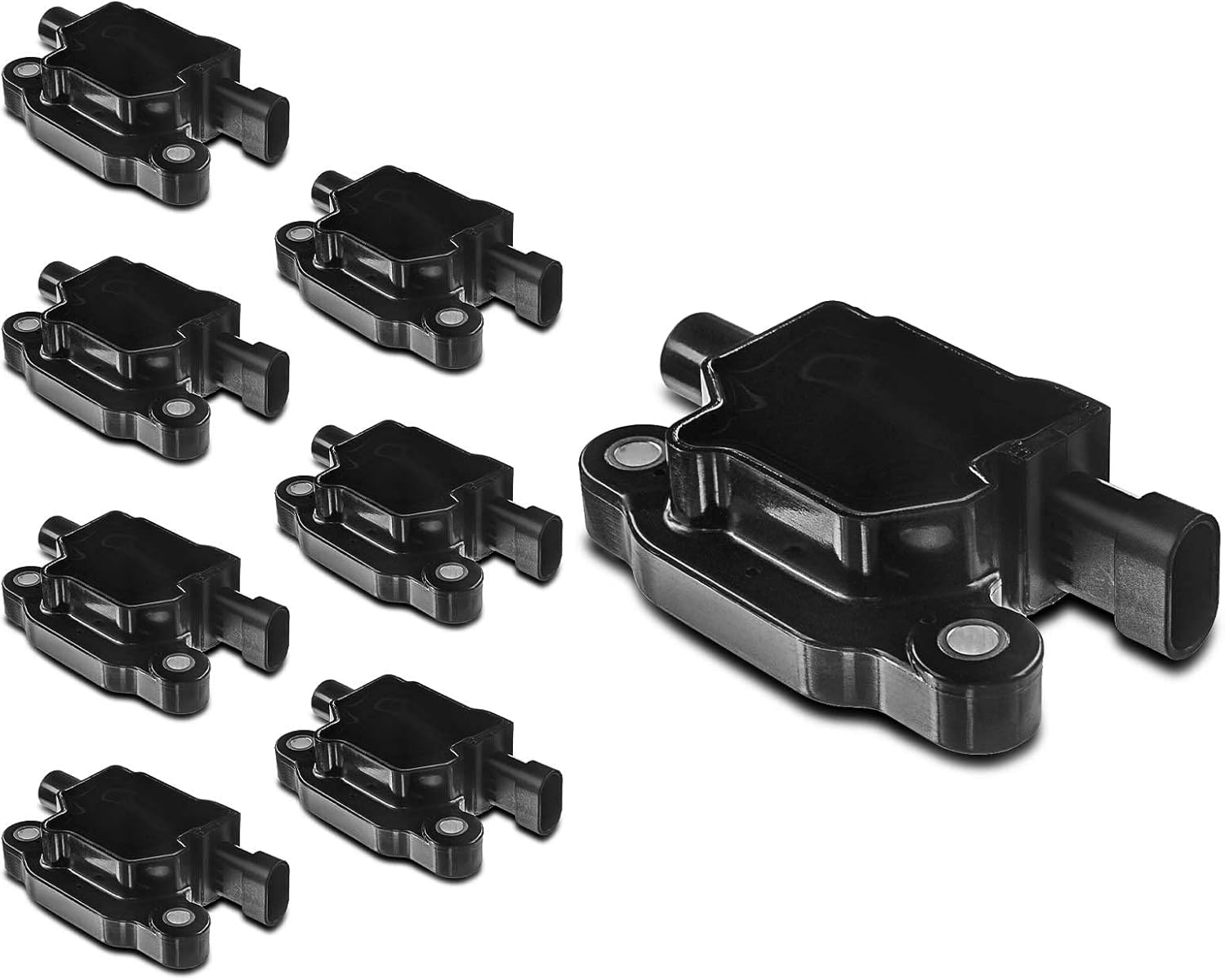 APremium Engine Ignition Coil Packs (Square Coil) Compatible with