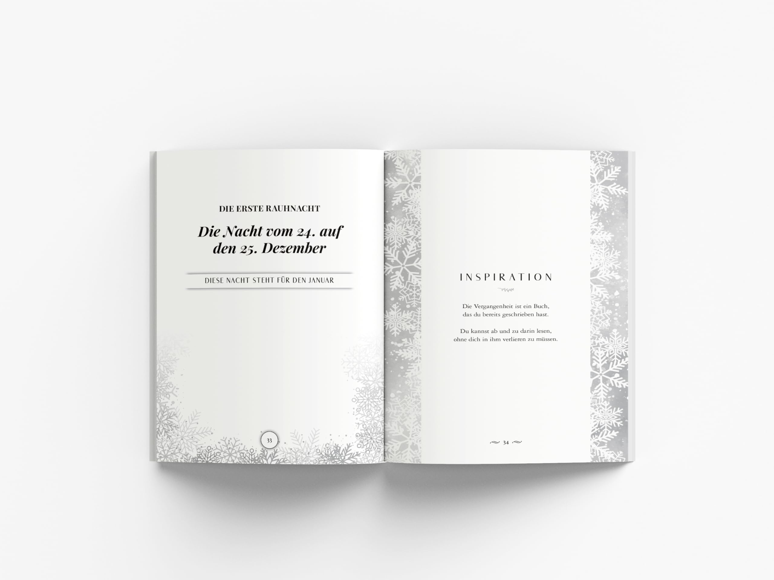 Das Rauhnächte Buch - 12 magische Nächte zwischen Zeit und Raum: Dein Begleiter zum Loslassen und Wünsche erfüllen - inkl. Wunschzettel zum Ausdrucken