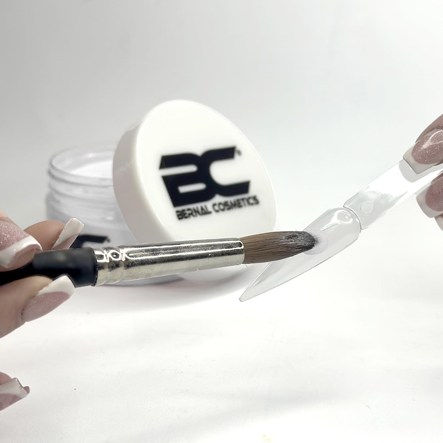 Polvo Acrílico - French Extra White (Blanco) 690g | Acryl Powder French Extra White | Bernal Cosmetics