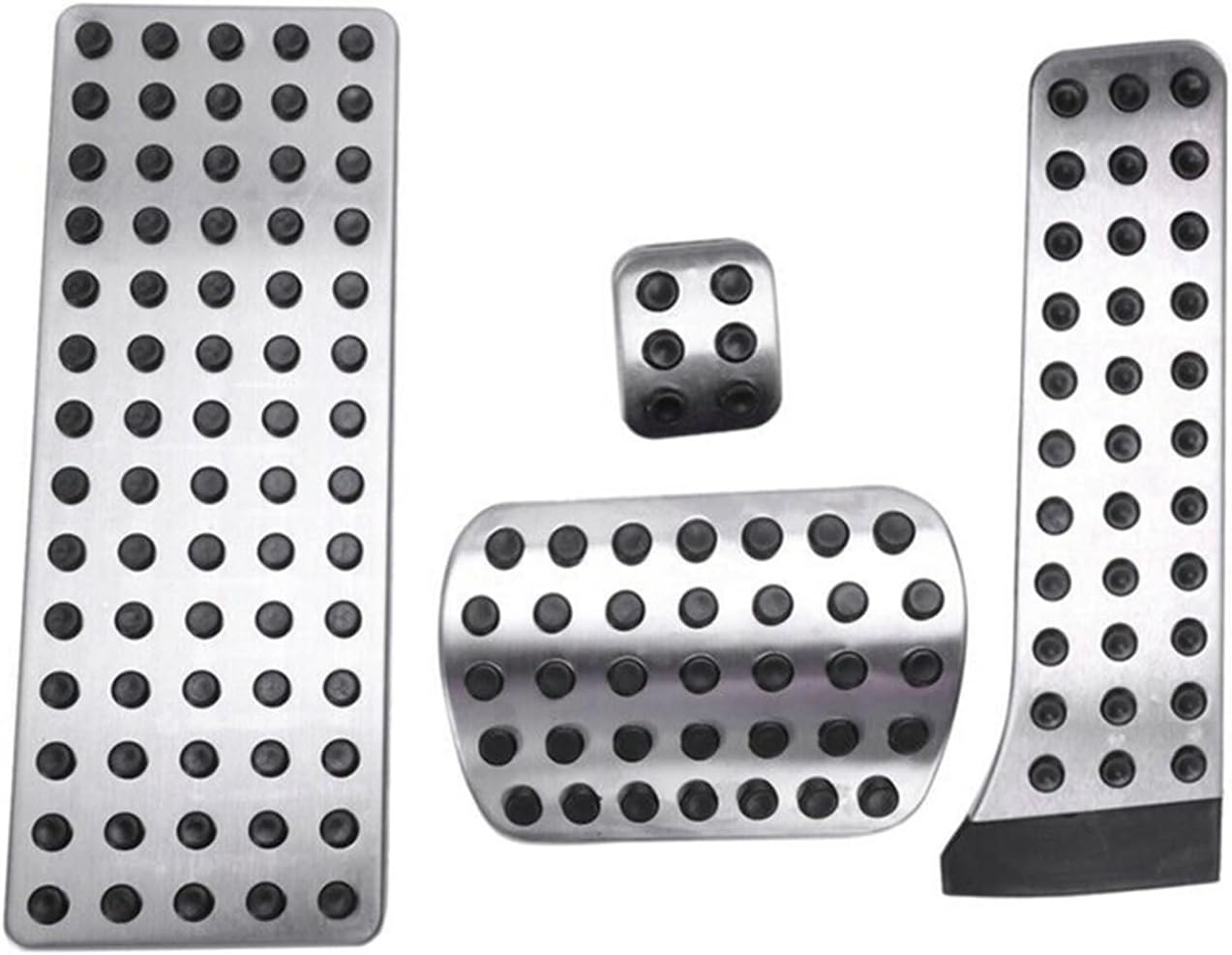 Stainless Steel Gas Brake Accelerator Pedal Compatible With Mercedes-Benz C E S GLC CLS Class W205 C205 W212 W213 W222 X253(MT 4PCS)