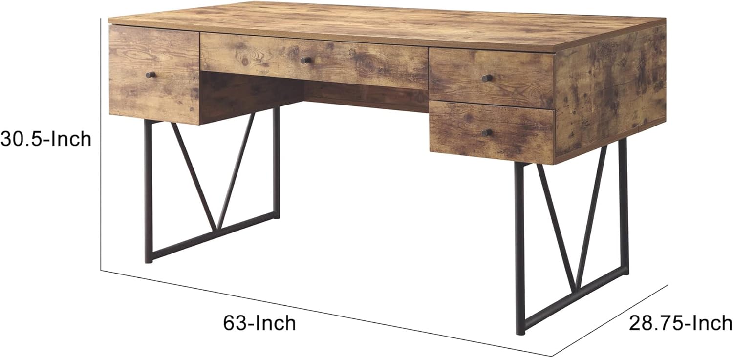 Benzara Office desk Brown