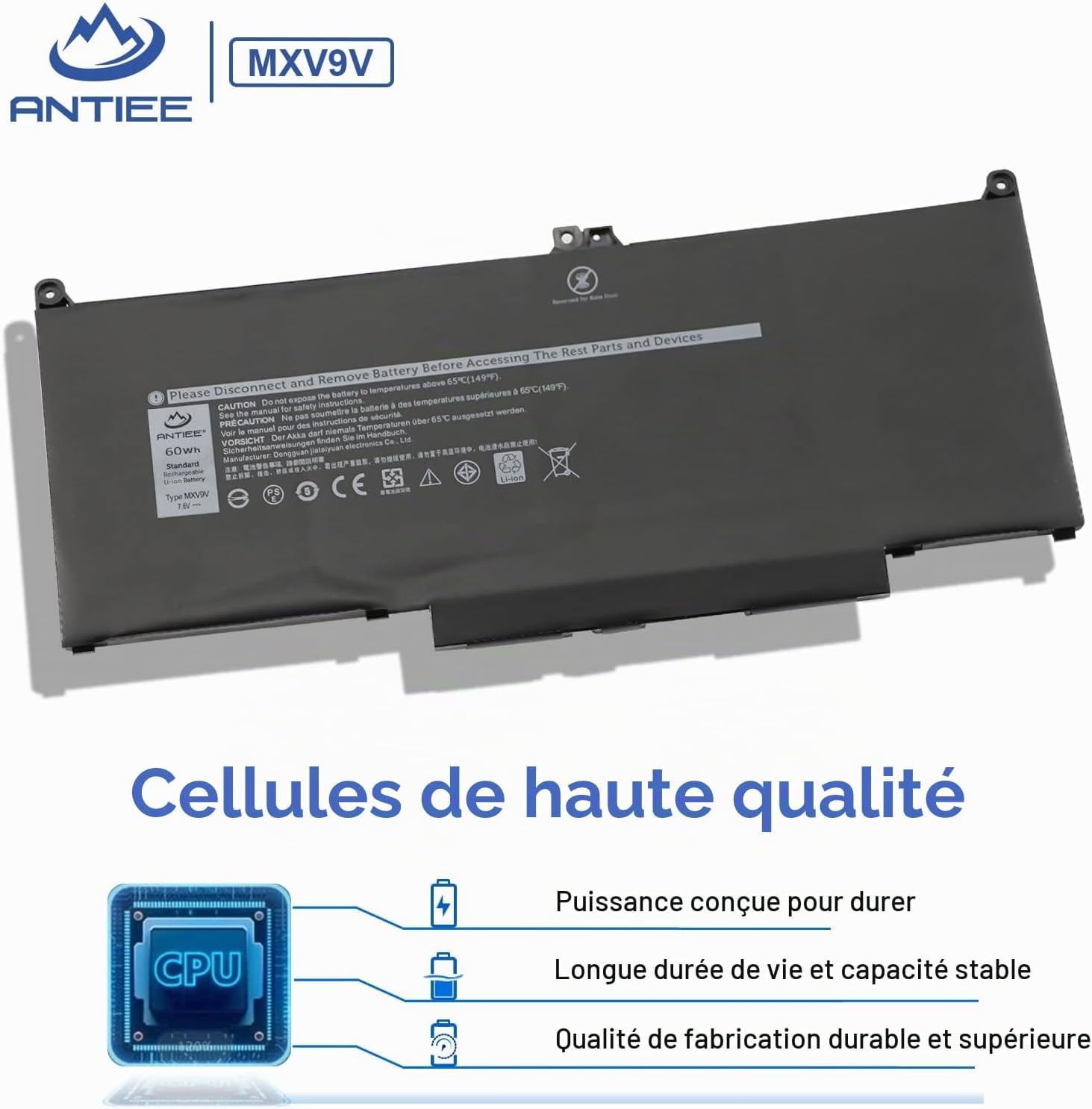 Amazon.com: MXV9V Battery for Dell Latitude 5300 5310 7300 7400