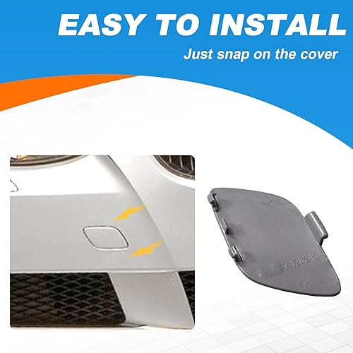 Miniatura 7 de Cubierta de gancho de remolque para parachoques delantero, tapa de ojo de remolque para BMW E92 Coupé E93 Convertible 3-Series 328i 335i 2007 2008