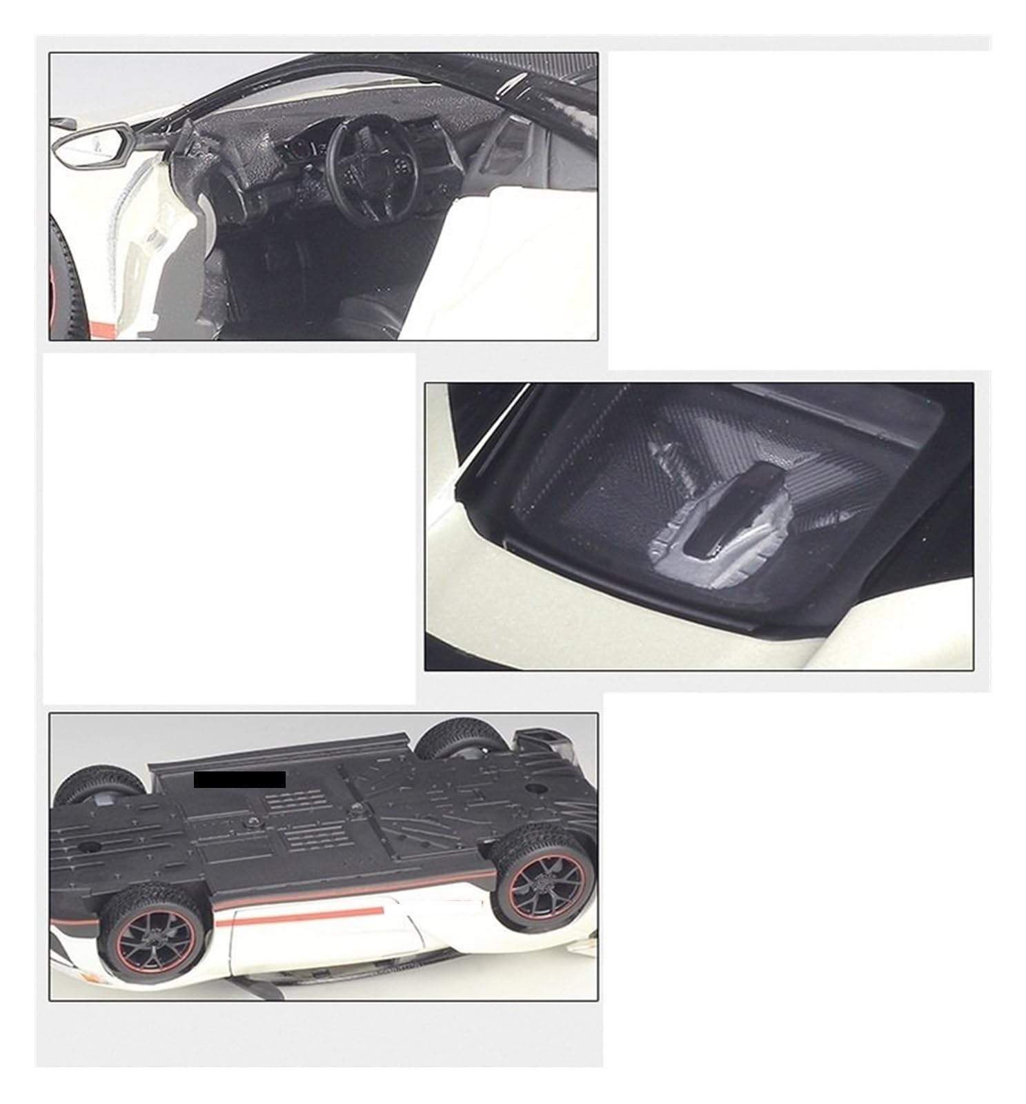 Modello di auto pressofuso in lega scala 1:24 per la versione Acura NSX | Auto in metallo pressofuso