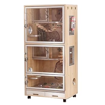 チンチラケージ 小動物ケージ　ケージ80cm　[組み立て完成品] Amazon | 「組立完成品発送」チンチラゲージセット 小動物飼育