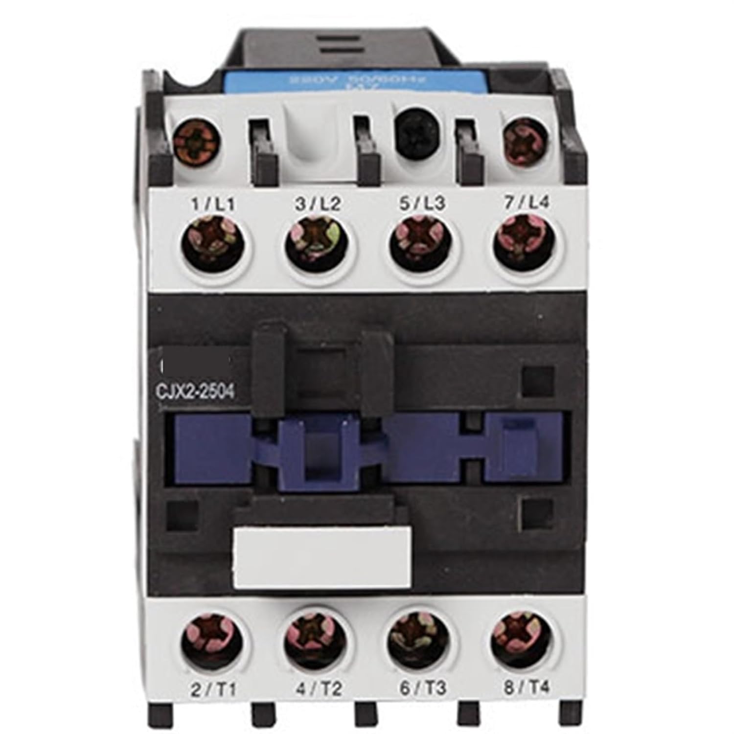 CJX2-2504 4NO 25A 220V Rail Mount Contactor Industrial Electric Contactor LC1 1Pcs