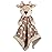 Minky Animal Snuggler Lovey Blanket for Kids, Babies, Boys, Girls, Gender Neutral Security Blanket with Stuffed Animal (Freckled Fawn)