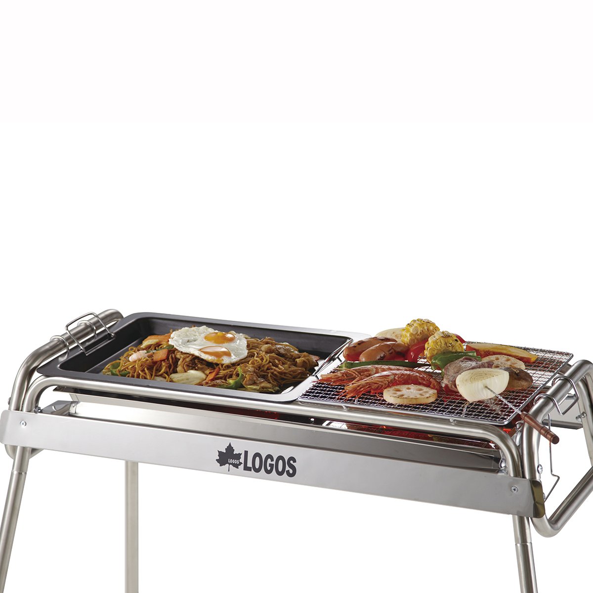 LOGOS ハイステンチューブラルグリル XXL Gプラス (鉄板付き) LOGOS ハイステンチューブラルグリル XXL Gプラス (鉄板付き