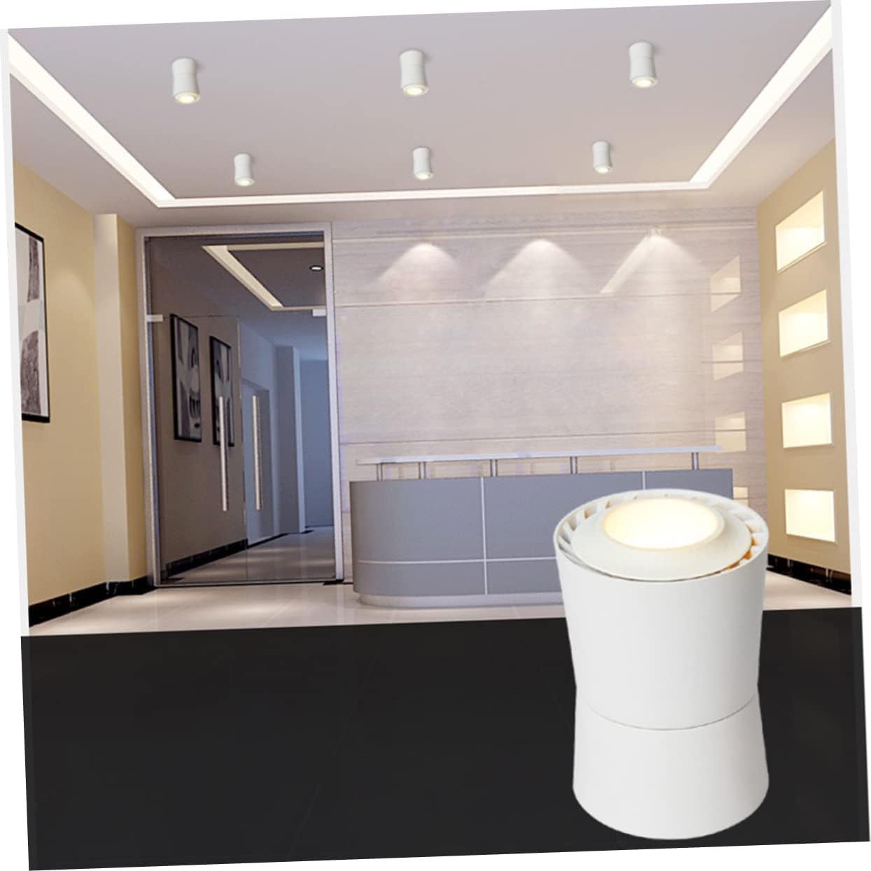 Adjustable Led Spotlight Ceiling Light Modern Light Fixture for Showcase Shop Hotel Ceiling Mount