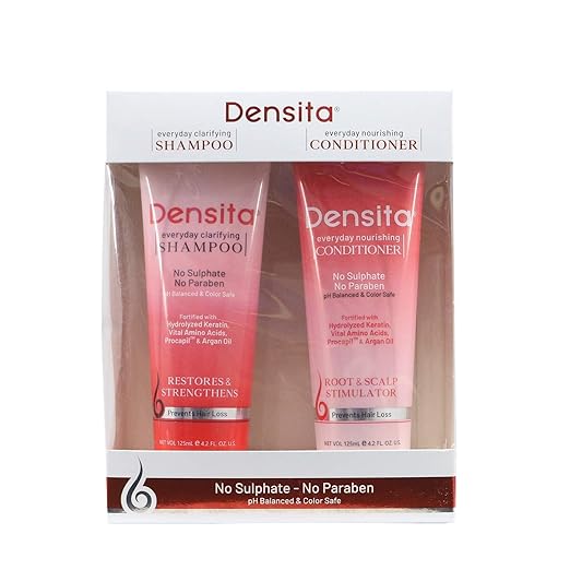 Buy Regaliz Densita Shampoo and Conditioner, Combo Pack, 125ml Each Online at Low Prices in