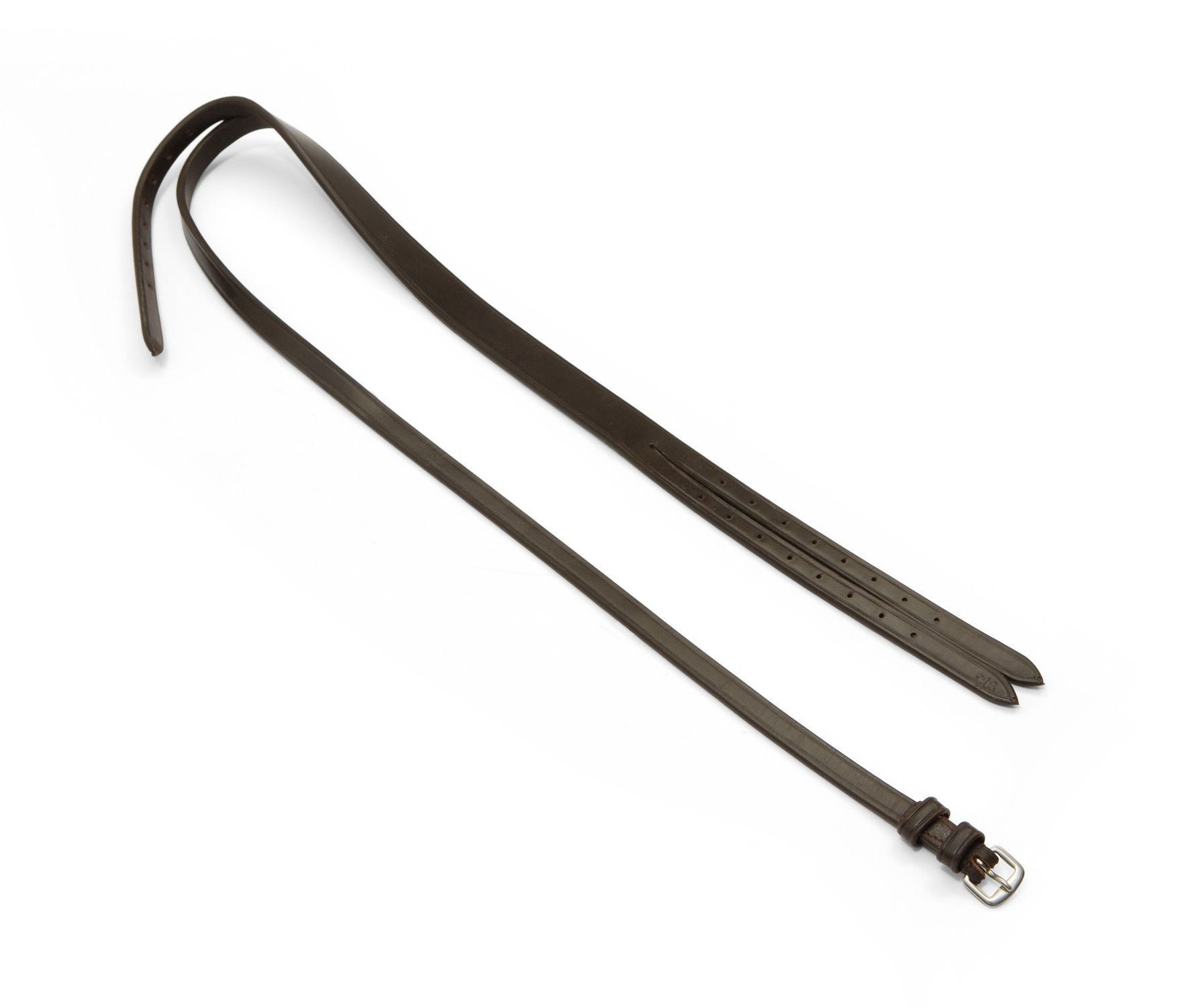 Shires Blenheim Bridle Headpiece-Black Cob 5/8" (16mm)