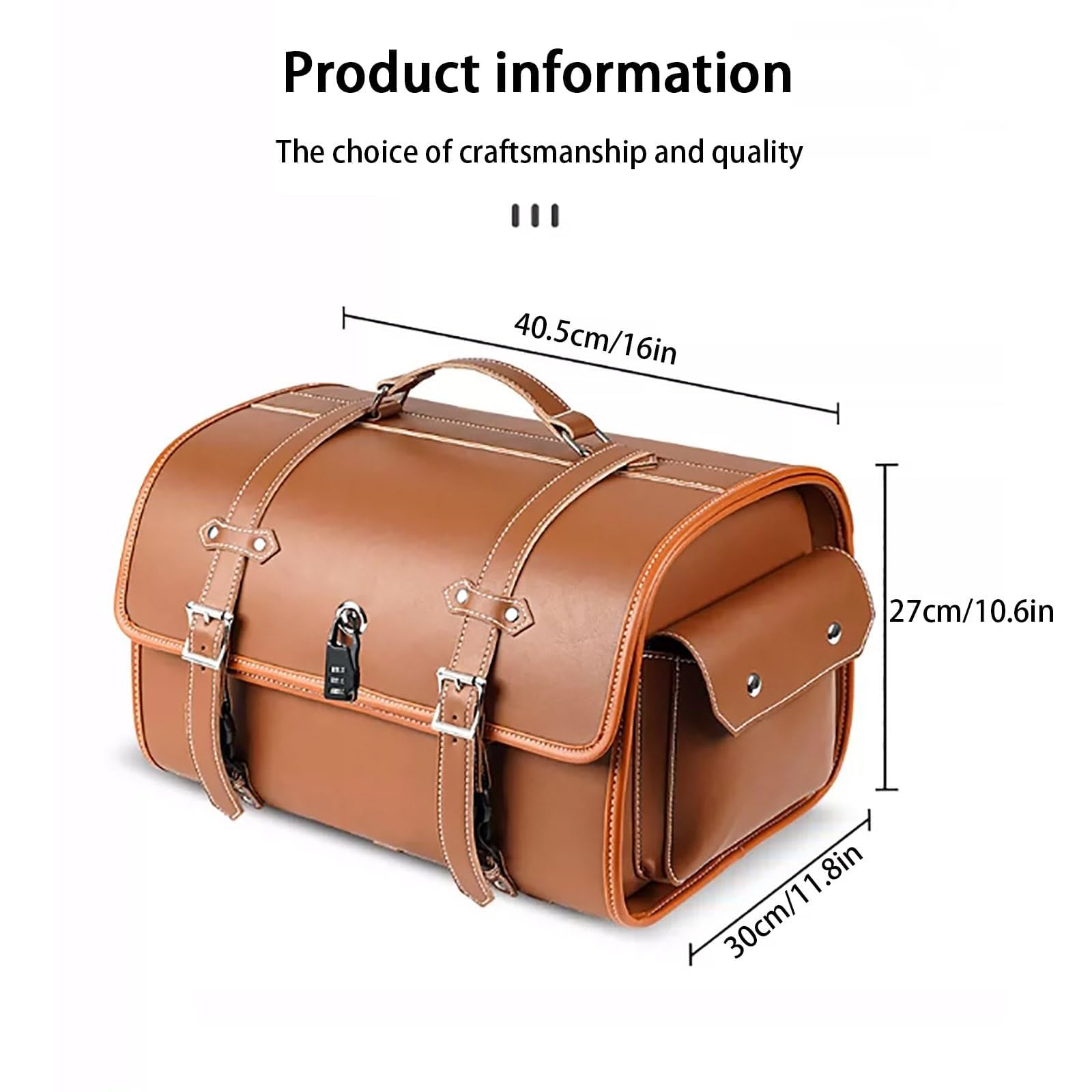 Sacoche Réservoir Noir Fantic Caballero 700 – L'atelier Moto