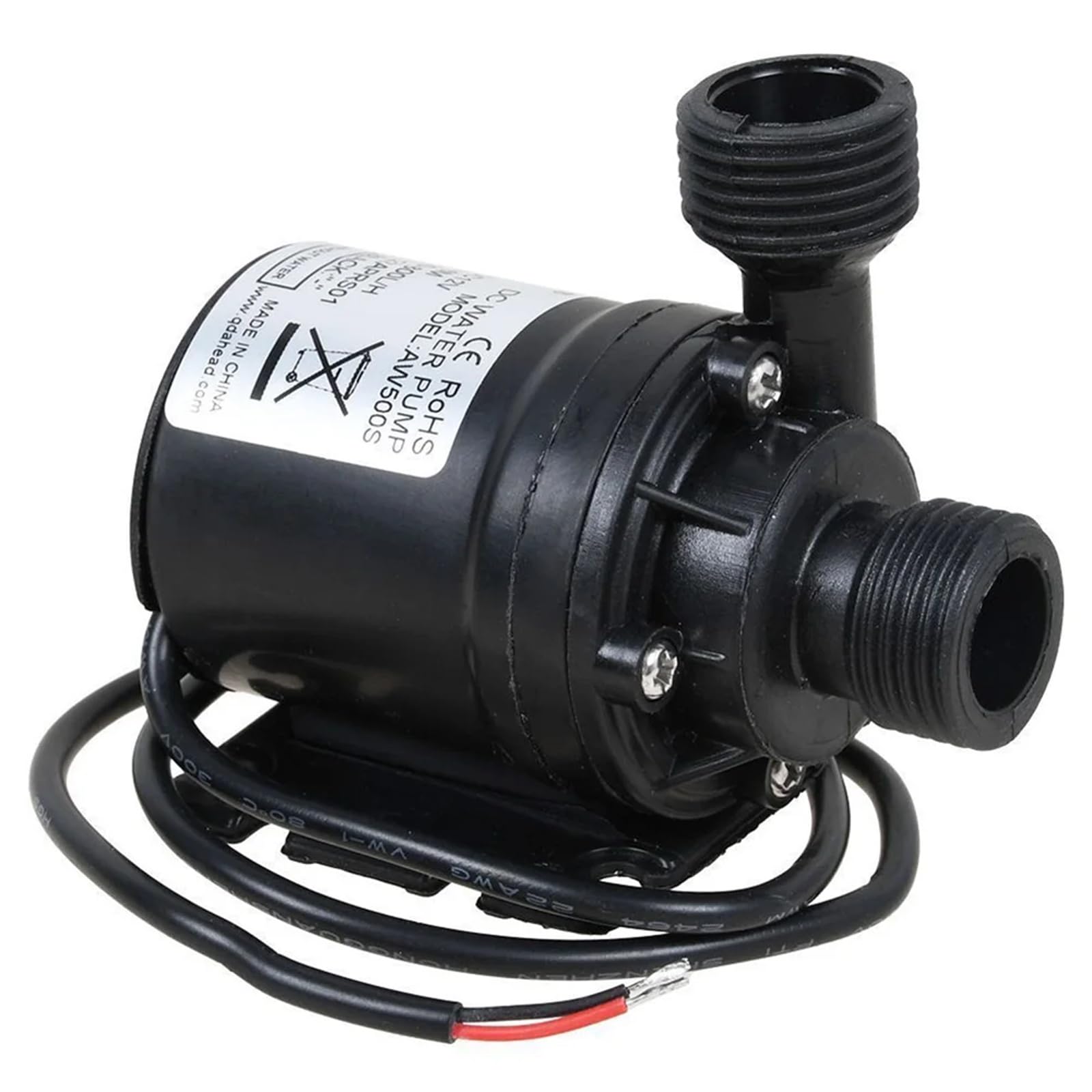Pompe à eau sans balais DC 12V 18W étanche IP68 pour jardin