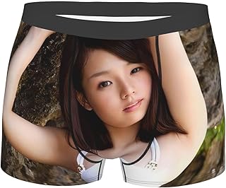 [Fasedate] 人気 篠崎愛 (17) メンズ 下着 ローライズ ボクサー 伸縮性ボクサー ボクサーパンツ レギュラーショーツ 平角水泳パンツ 吸水速乾 平角パンツ