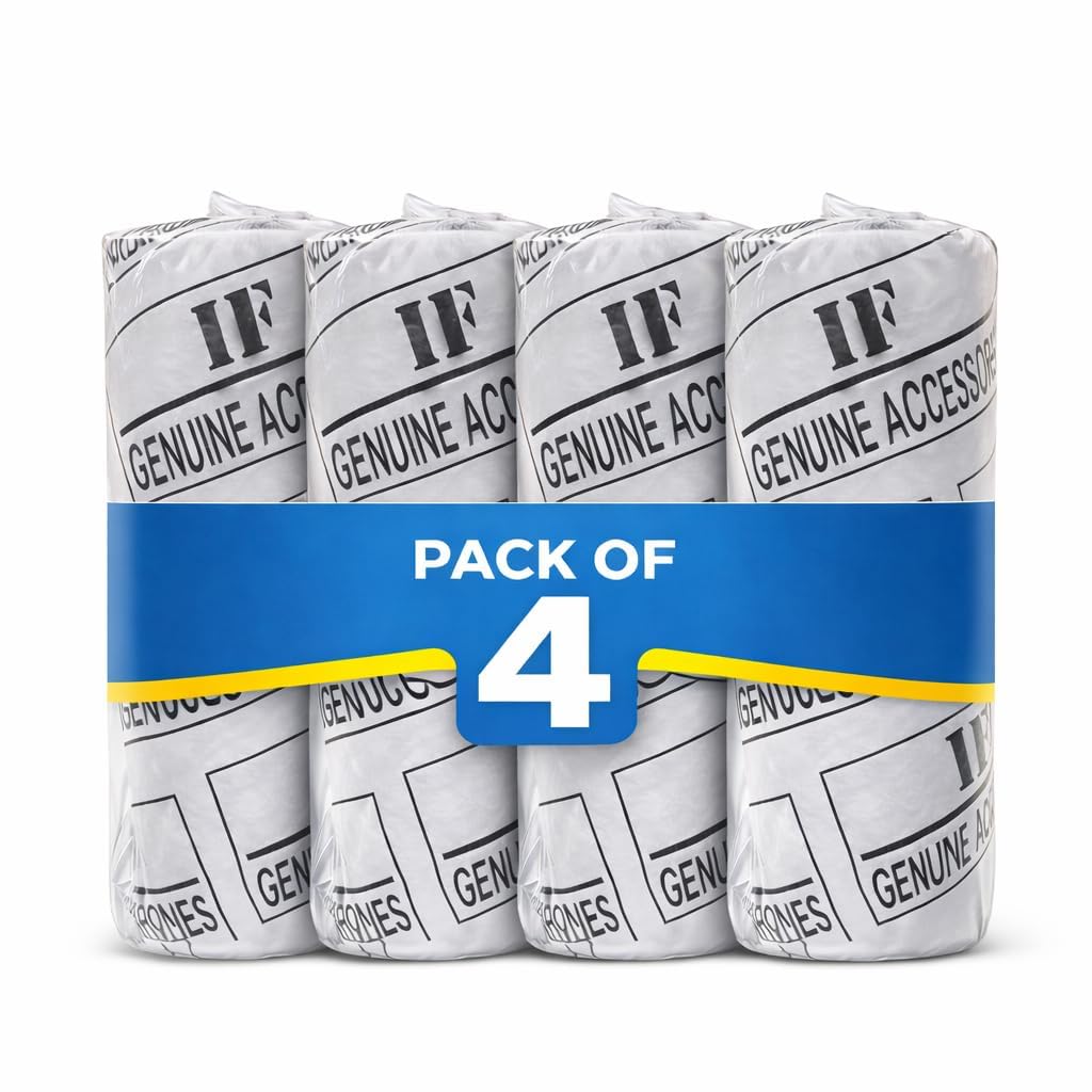 5 Inch Washing Machine Filter Candle High Sediment Removal Cartridge for Top and Front Load Washing Machines Universal Compatible Protects Drum Clothes Water Inlet Replacement Pack of 4-image-20
