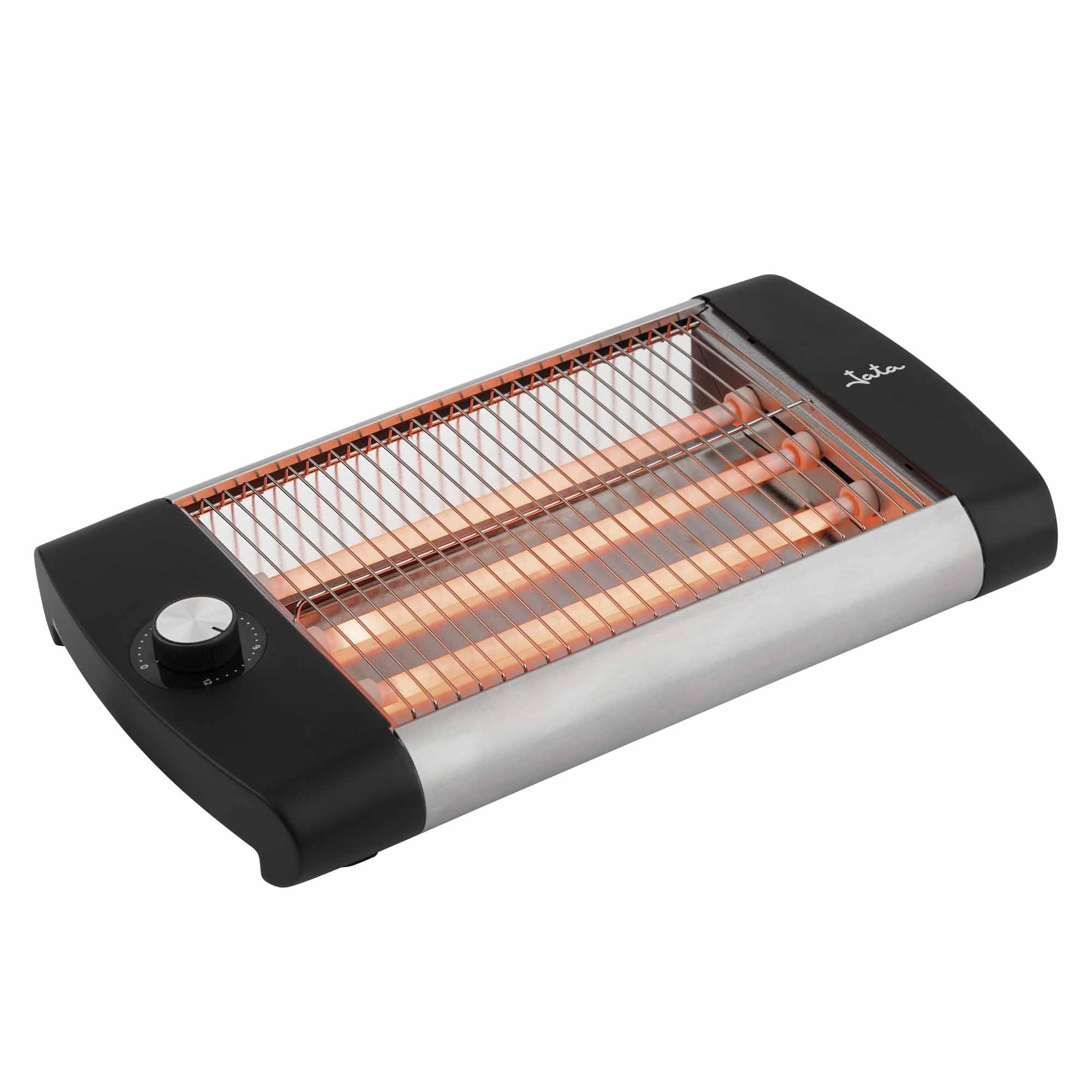 JATA JETT1588 - Tostapane Pane Orizzontale Con 3 Barre Al Quarzo. 600 W