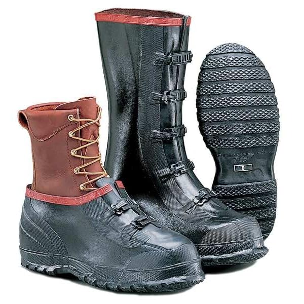 Image of Ranger by Honeywell inchRanger 5 inch inch Rubber Supersized Men's Overshoes, Black (T469) inch, 9