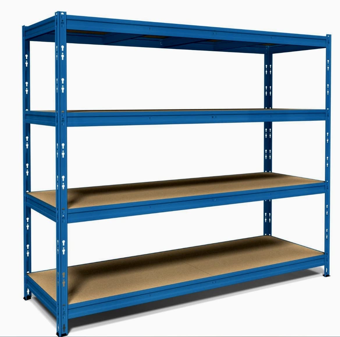 Étagère robuste 180 x 60 x 180 cm en acier renforcé 300 kg par plateau