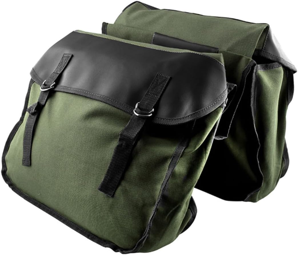 YARNOW Side Saddle Bag for Capacity Flap Pouch for Outdoor Cycling Compatible Folding Dark Storage