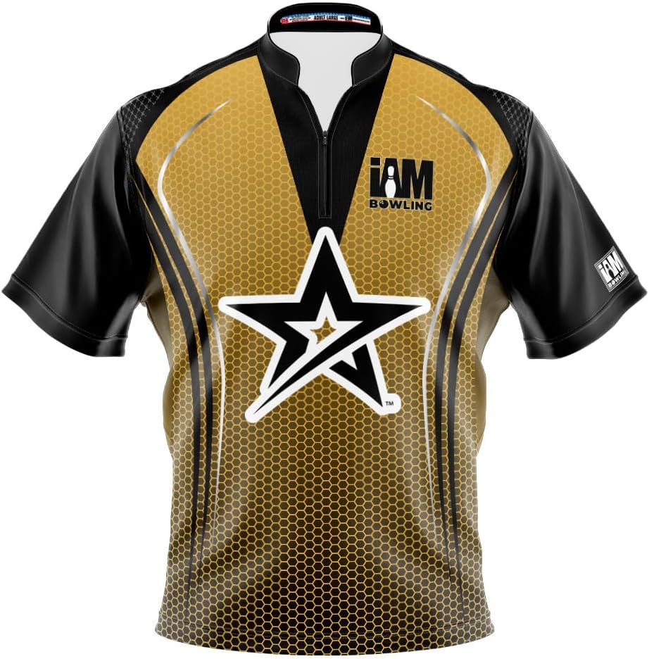 Logo Infusion Dye-Sublimated Bowling Jersey (Sash Collar) - I AM Bowling Fun Design 2068-RG - Roto Grip