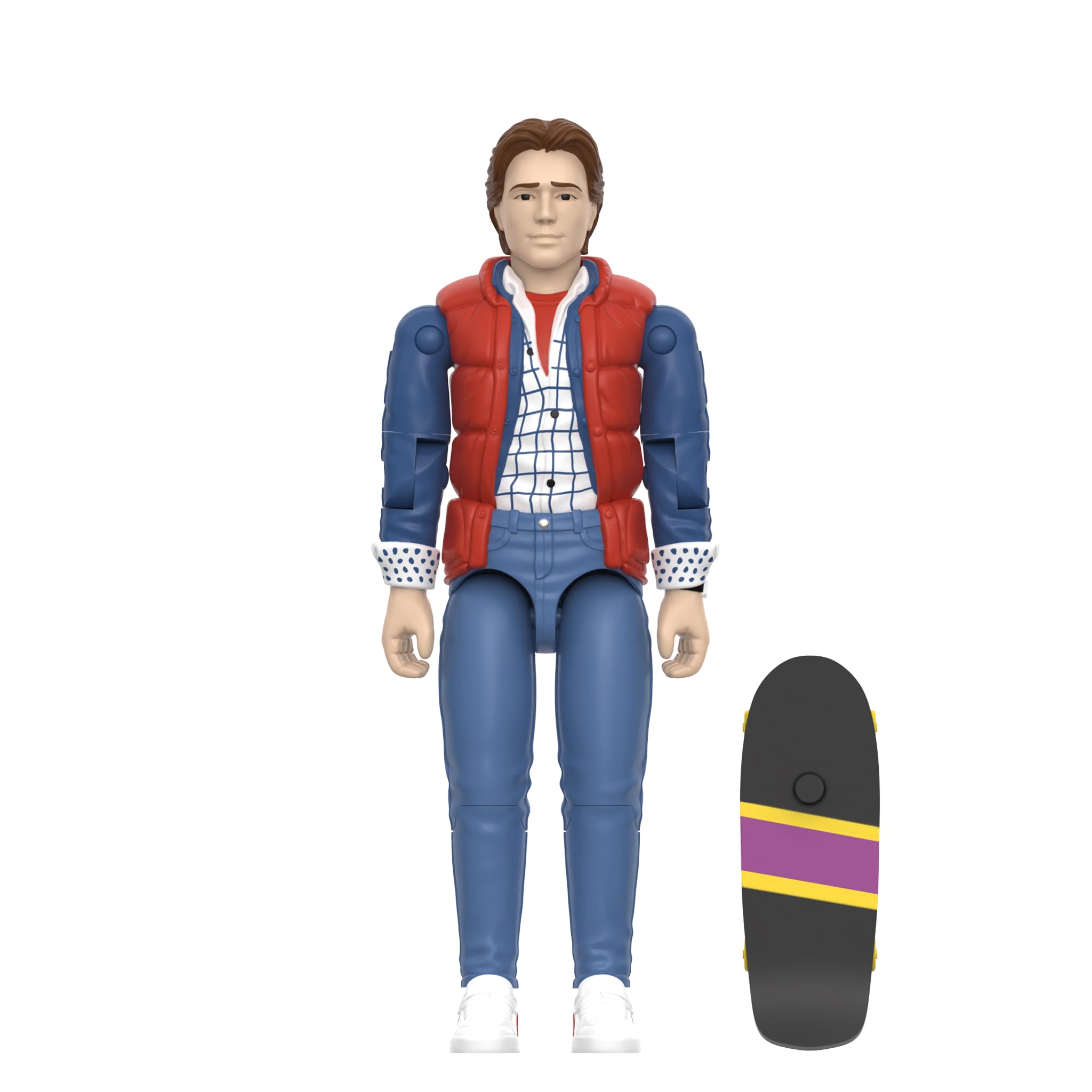 Super7 Back to The Future Reaction+ Wave 01 - Marty McFly (1980s