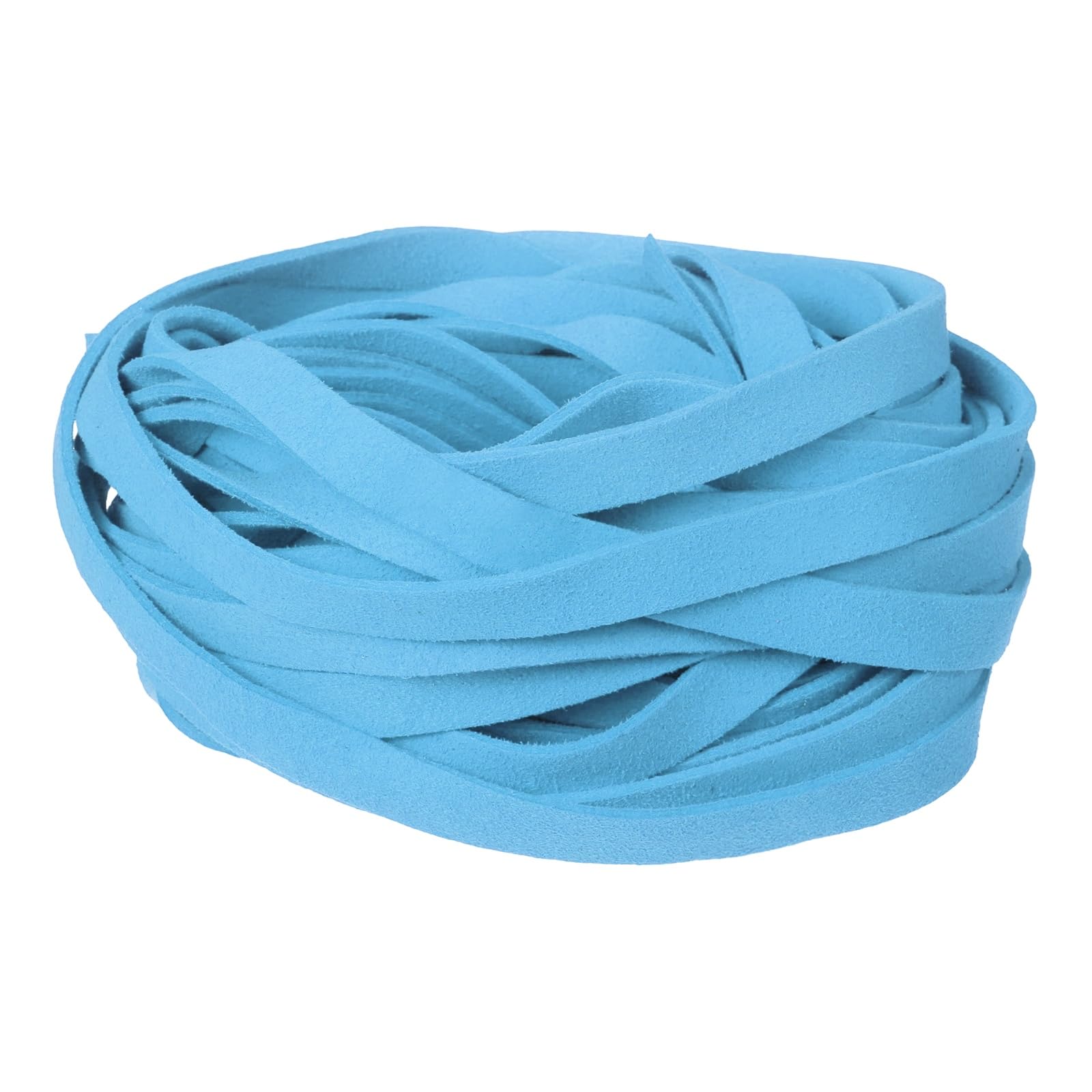 Cinta de gamuza plana para trenzar pulseras y collares artesanales en pack de 10 unidades