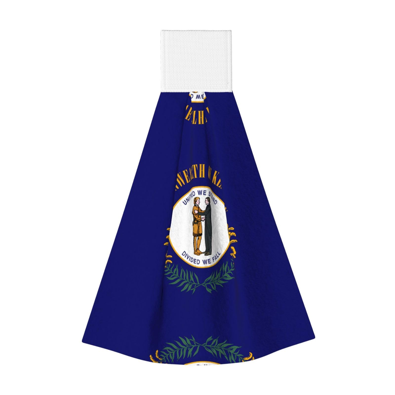 Kentucky State Flag Highly Absorbent Dish Towels Soft Coral Fleece Wipe