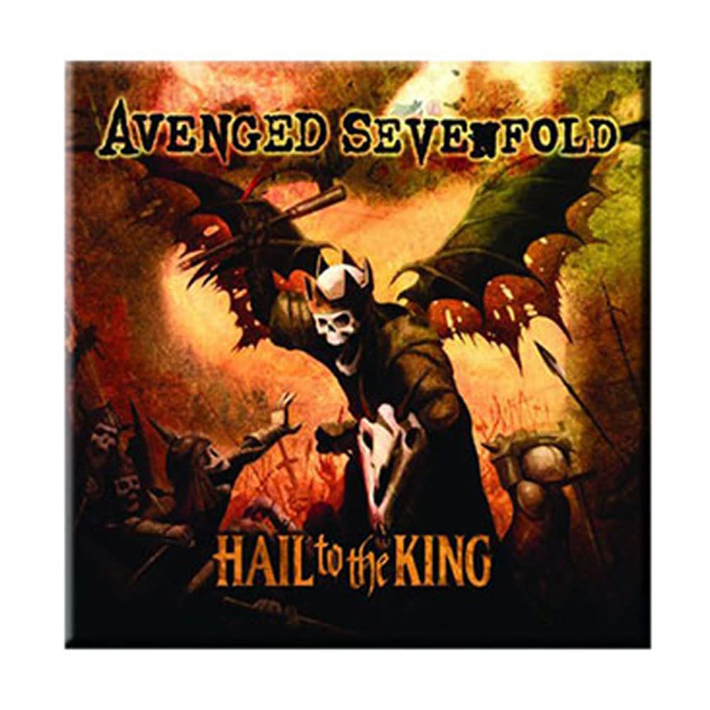 Avenged Sevenfold Hail To The King Single Coaster 10x10cm