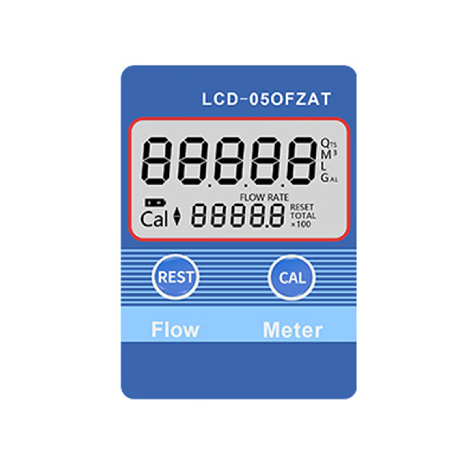 Compteur de débitmètre 30-1 200 l/h, capteurs à Effet DN10, Instrument de Mesure de débitmètre Eau-Huile