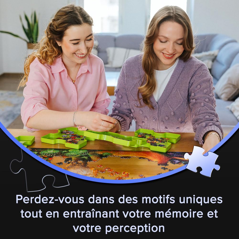 Trefl Premium Plus Quality - Puzzle Colorful World - 8,000 Pieces, Timeless Theme Series, Perfectly Fitting Pieces, for Adults and Children Aged 14 and up
