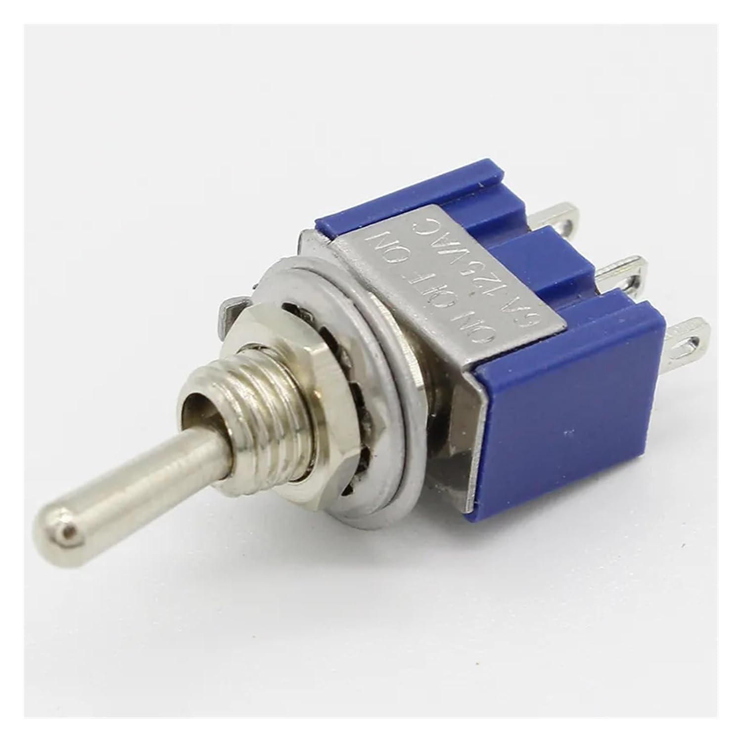 10 PCS ON-Off-ON 3-pin 3-Position mini Latch Toggle Switch AC 125V/6A 250V/3A