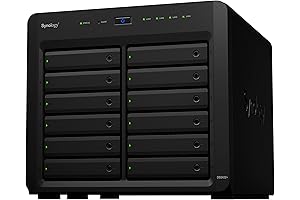 Synology DiskStation DS2422+ 12-Bay Quad-Core NAS with 4GB of RAM, Perfect for...