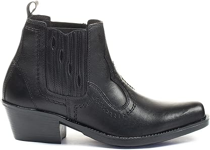 Bota Country Masculina Bico Fino Cano Médio em Couto Legítimo Preto Kapell por Artista não identificado — capa do álbum