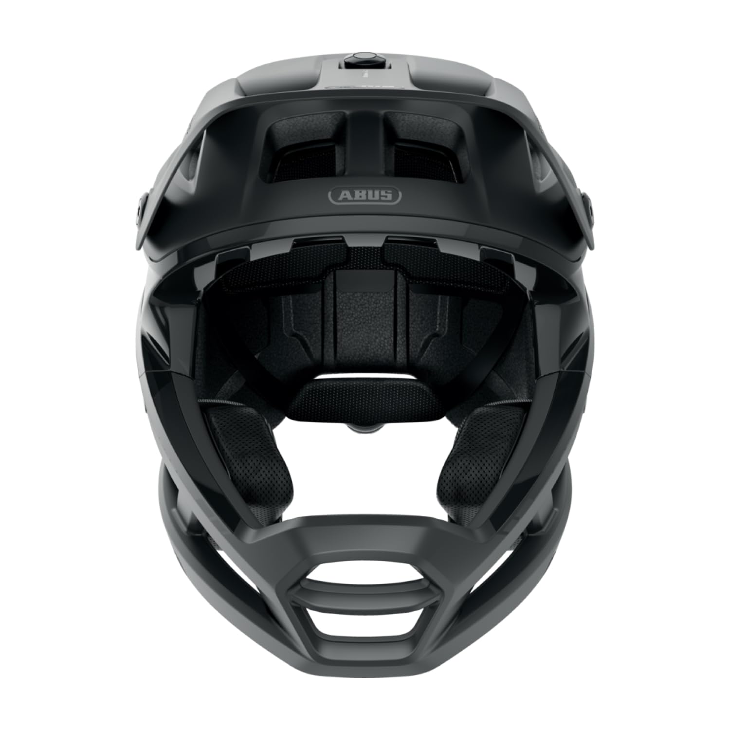 ABUS Casque Intégral AirDrop MIPS, Noir, Taille L/XL | Casque vélo avec protection menton, système de réglage, canaux acoustiques, 17 aérations