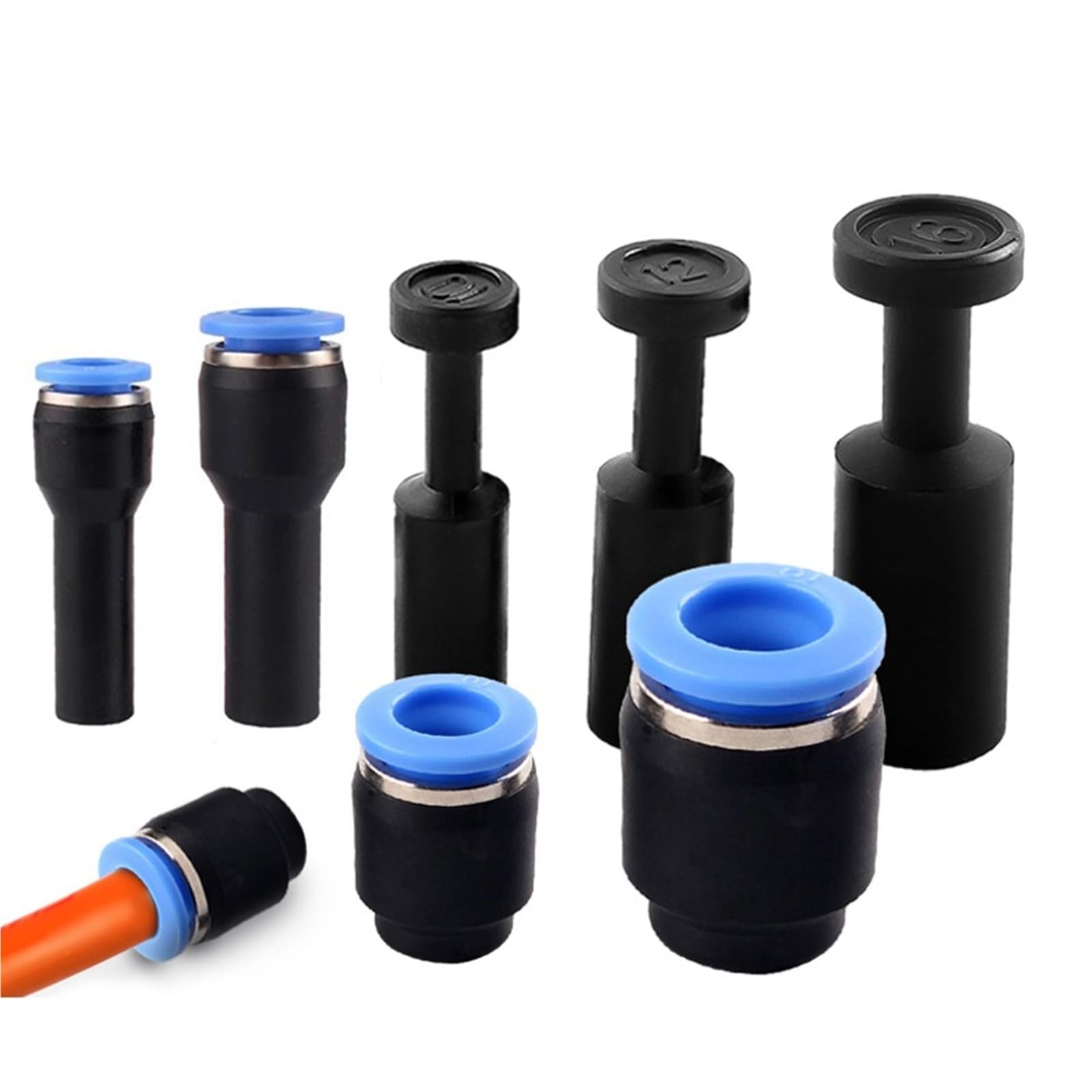 Accesorios neumaticos contra fugas de aire en manguera de presion de 16mm