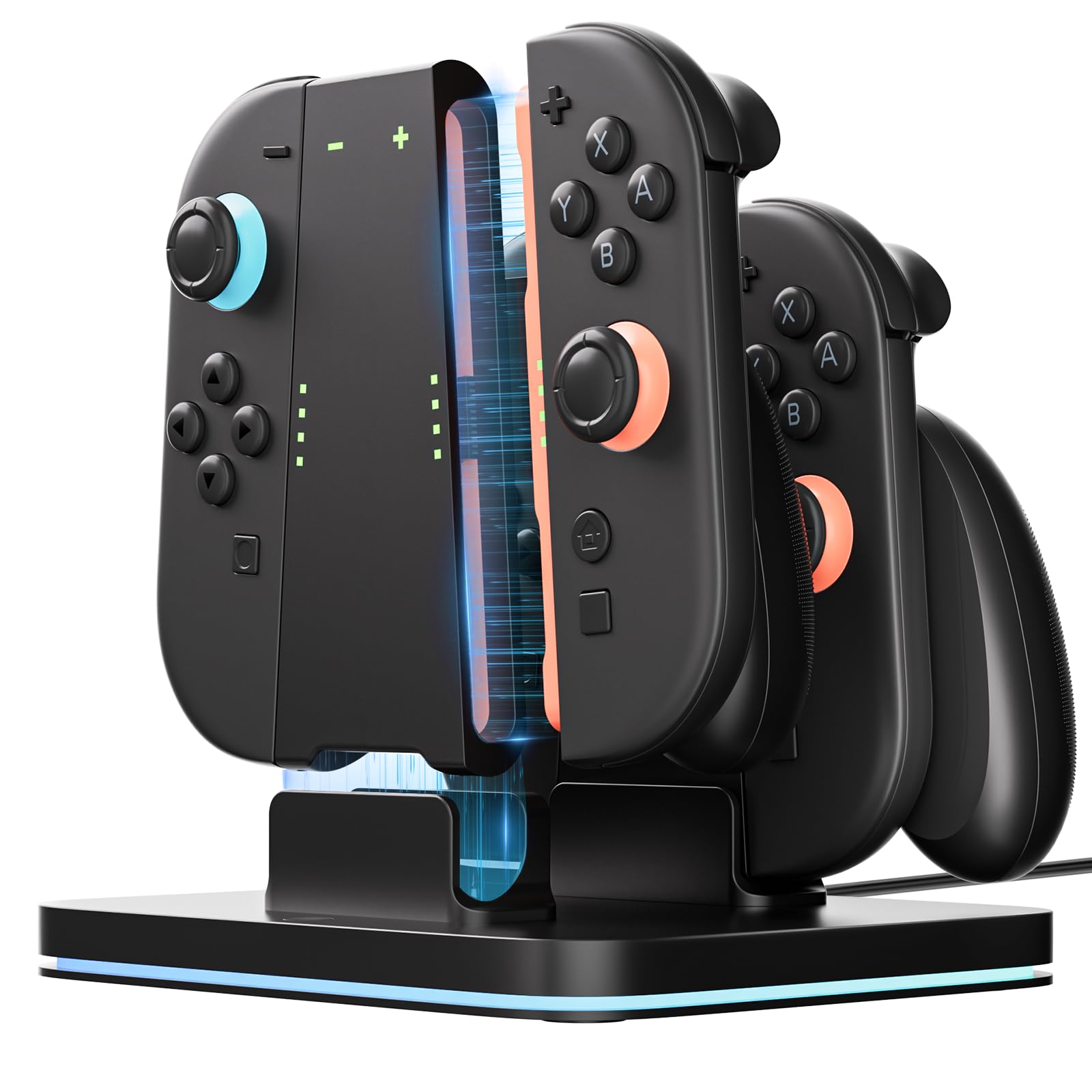 Nintendo Switch 本体 + Joy-Con + ドック Amazon.com: COOWPS for Nintendo Switch 2 Joy-Con 3 in 1 Charging