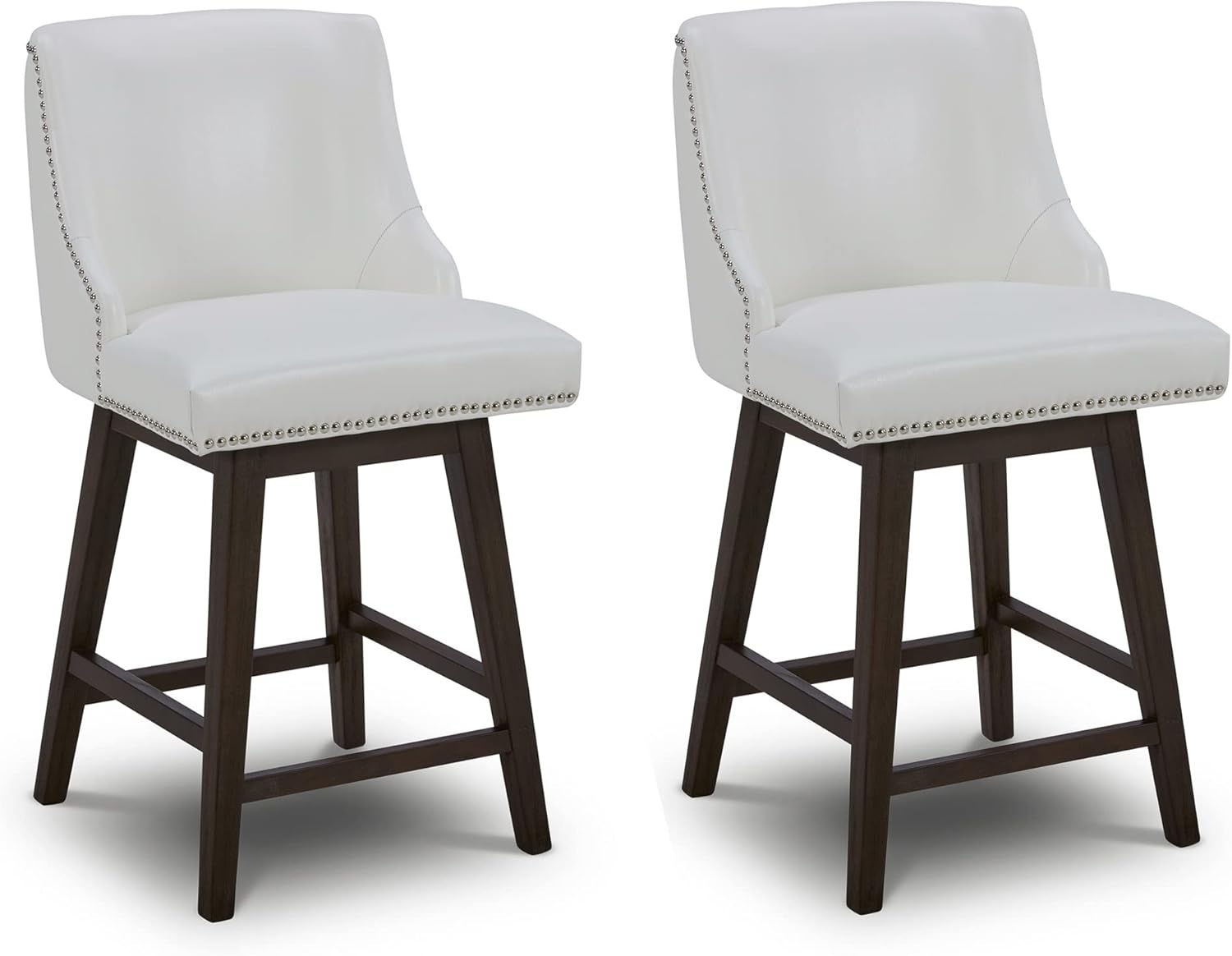 Amazon.com: CHITA Counter Height Swivel Barstool,26" H Seat Height ...