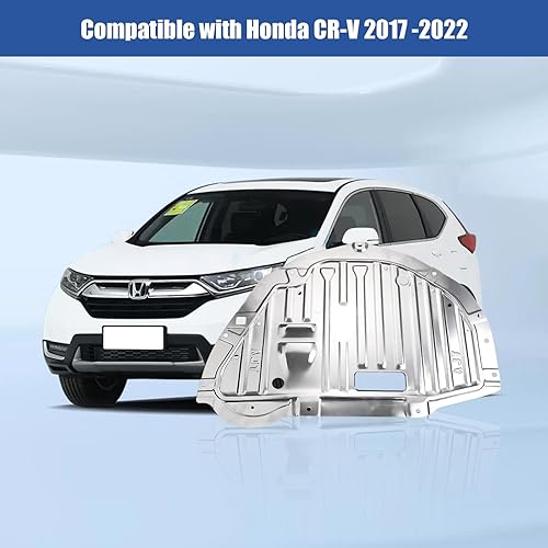 Miniatura 3 de TomGoo Protector contra salpicaduras de motor compatible con Honda CRV 2017-2022, protector de carcasa del motor debajo de la cubierta del escudo