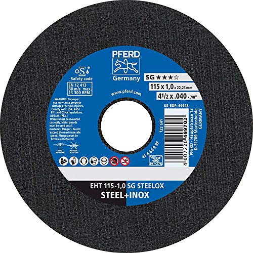 Plaque séparatrice Pferd 230mm pour découpe tôle épaisse inox - 2