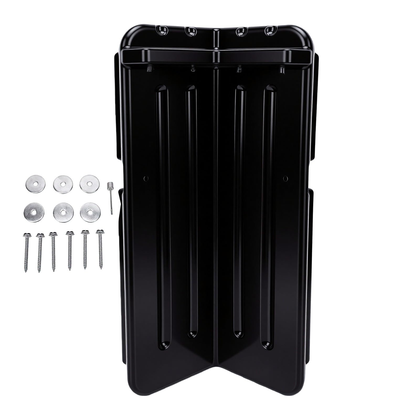 FTVOGUE Paraurti Angolare per Banchina, Altezza 15,7 Pollici, Resistente | Design a Coste in PVC Resistente, Anticorrosivo per L'acqua Salata, Protezione dello Scafo Resistente Ai Graffi