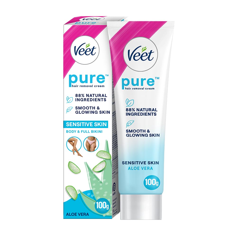 Veet Silk and Fresh Hair Removal Cream, Sensitive