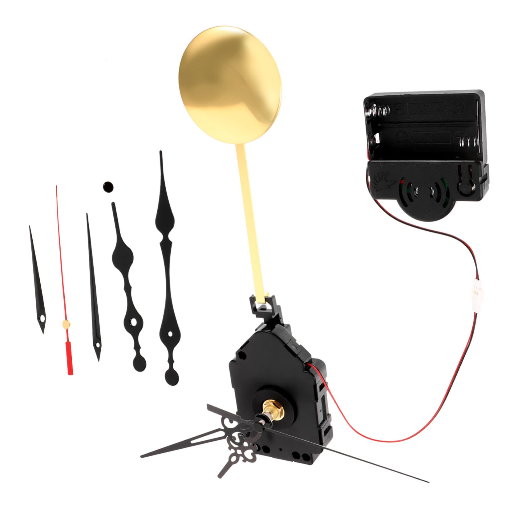 Mikikit 2sätze - Mit Musikbox Mechanismus Für Wanduhr Präzise Uhrzeiger Ersatzteile Für Bastelprojekte Für Reparaturen Und Kreative Uhrenideen
