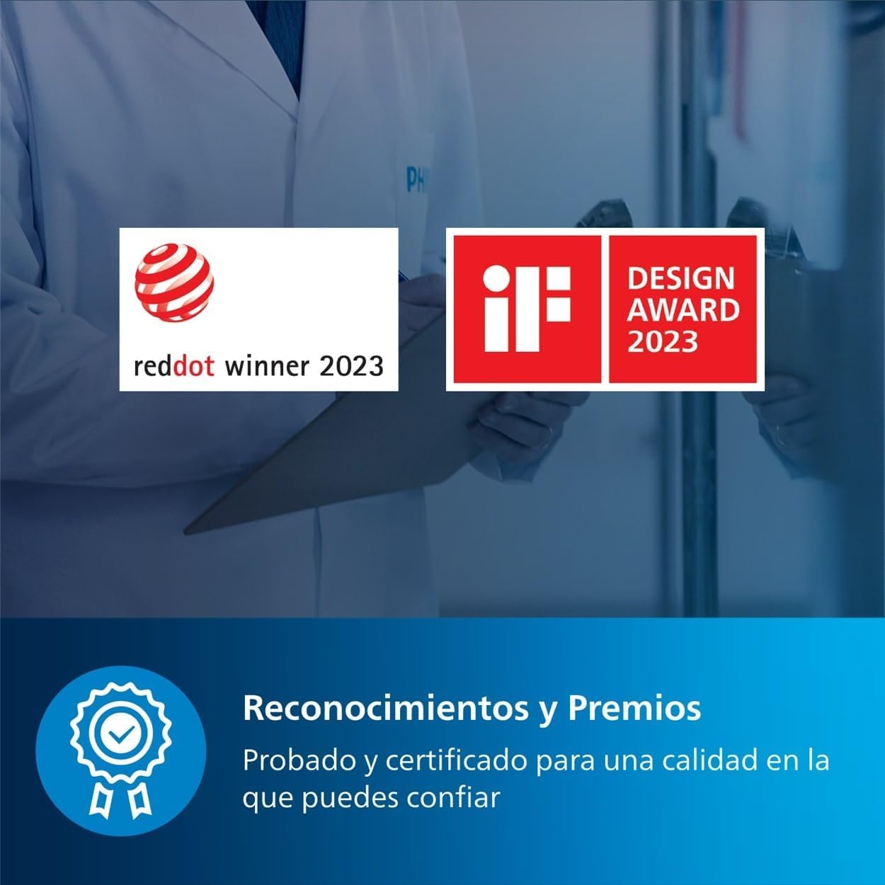 Philips Serie 2000 Humidificador de aire NanoCloud Depósito 2L 31㎡ Modo Silencioso Blanco HU2510/10