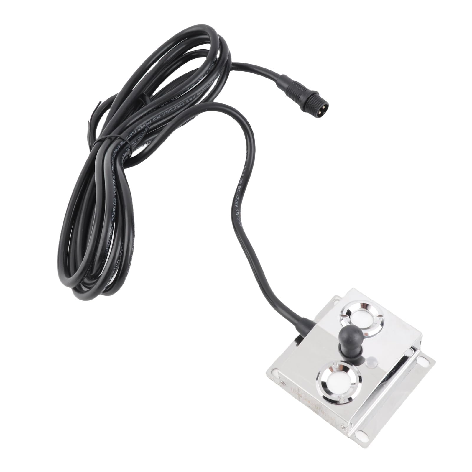 Nebulizador ultrasónico de 2 Cabezales, generador de Niebla de 4,5 l/h, nebulizador de Acero Inoxidable de 36 V con Fuente de alimentación Impermeable IP67, Ideal para estanques,
