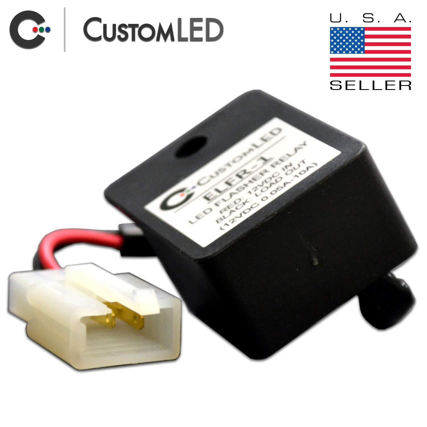 Custom LED Electronic LED Flasher Relay for LED Blinkers on Motorcycles - ELFR-1