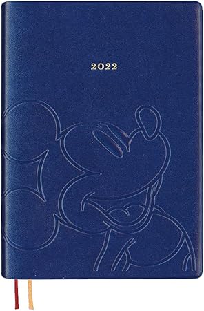 Amazon ダイゴー ディズニー 手帳 22年 B6 ウィークリー ネイビー E6162 手帳 文房具 オフィス用品
