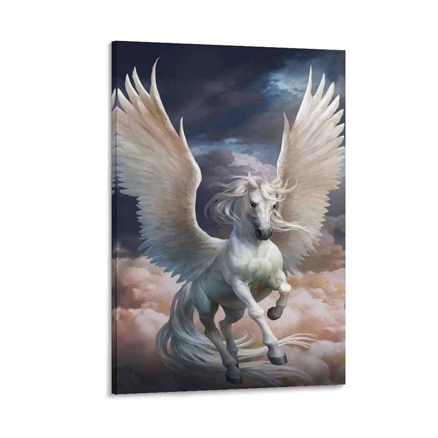 No.521 F4キャンバス アクリル画 原画 天馬 開運絵画 ペガサス No.521 F4キャンバス アクリル画 原画 天馬 開運絵画 ペガサス