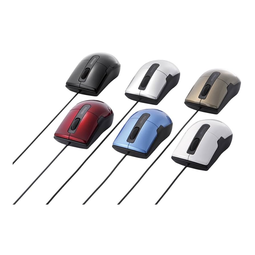 (未使用･未開封品)　BUFFALO 有線BlueLEDマウス 静音/3ボタン/Mサイズ ホワイト BSMBU26SMWH kmdlckf Amazon.co.jp: バッファロー BUFFALO 有線BlueLEDマウス 静音/3